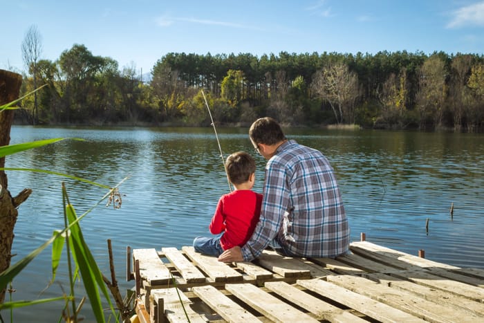 Father-and-Son-Fishing