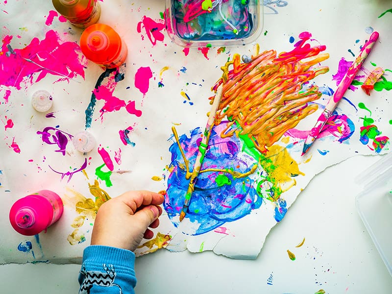 41 Messy Art Projects and Crafts for Kids